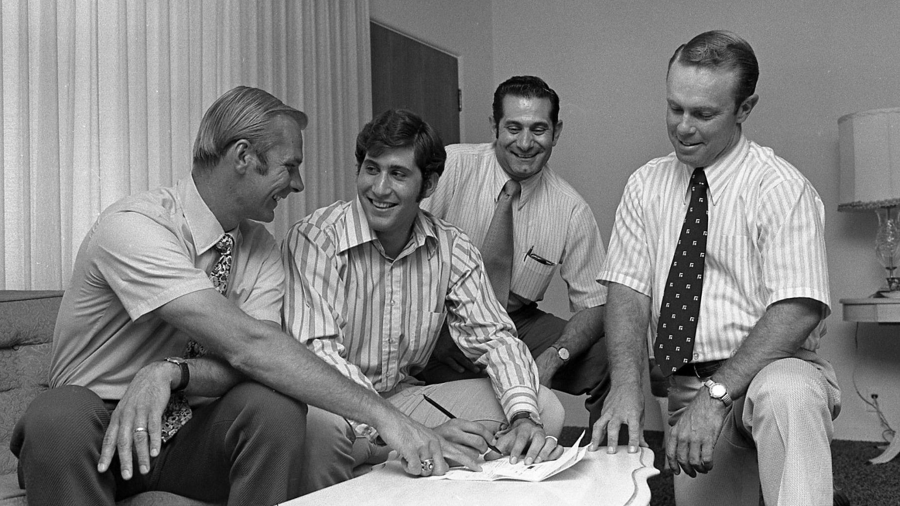 Jerry Kindall and Ron Hassey